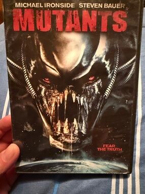 Mutants DVD - Horror Cover with Red & Black Artwork